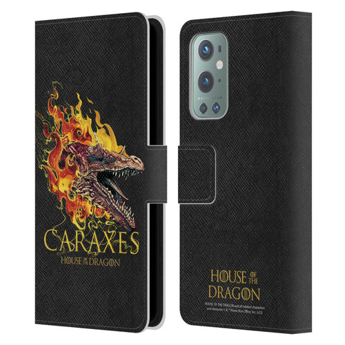 House Of The Dragon: Television Series Art Caraxes Leather Book Wallet Case Cover For OnePlus 9