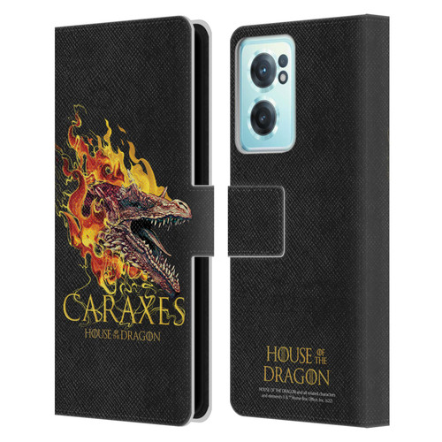 House Of The Dragon: Television Series Art Caraxes Leather Book Wallet Case Cover For OnePlus Nord CE 2 5G