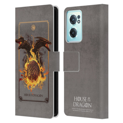 House Of The Dragon: Television Series Art Syrax and Caraxes Leather Book Wallet Case Cover For OnePlus Nord CE 2 5G