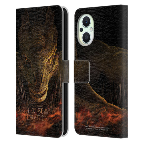 House Of The Dragon: Television Series Art Syrax Poster Leather Book Wallet Case Cover For OPPO Reno8 Lite