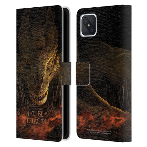 House Of The Dragon: Television Series Art Syrax Poster Leather Book Wallet Case Cover For OPPO Reno4 Z 5G
