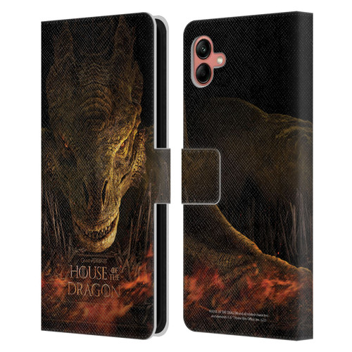 House Of The Dragon: Television Series Art Syrax Poster Leather Book Wallet Case Cover For Samsung Galaxy A04 (2022)