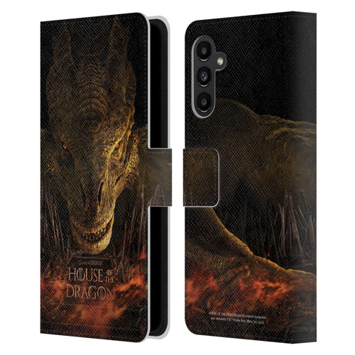 House Of The Dragon: Television Series Art Syrax Poster Leather Book Wallet Case Cover For Samsung Galaxy A13 5G (2021)