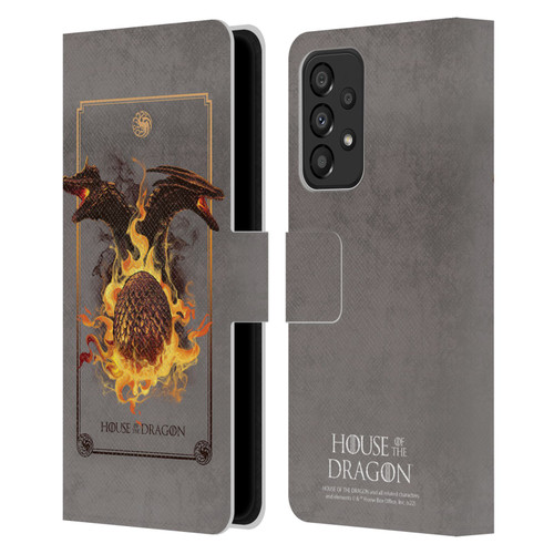 House Of The Dragon: Television Series Art Syrax and Caraxes Leather Book Wallet Case Cover For Samsung Galaxy A33 5G (2022)