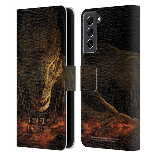 House Of The Dragon: Television Series Art Syrax Poster Leather Book Wallet Case Cover For Samsung Galaxy S21 FE 5G