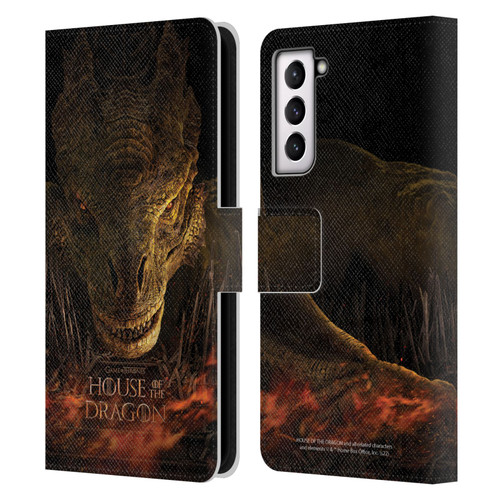 House Of The Dragon: Television Series Art Syrax Poster Leather Book Wallet Case Cover For Samsung Galaxy S21 5G