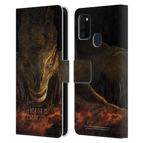House Of The Dragon: Television Series Art Syrax Poster Leather Book Wallet Case Cover For Samsung Galaxy M30s (2019)/M21 (2020)