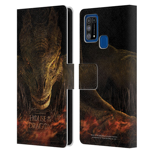 House Of The Dragon: Television Series Art Syrax Poster Leather Book Wallet Case Cover For Samsung Galaxy M31 (2020)
