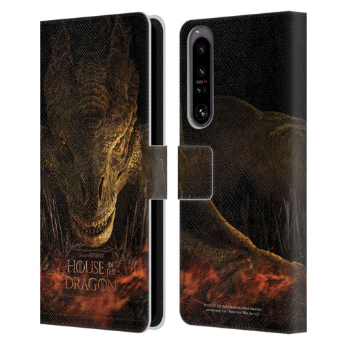 House Of The Dragon: Television Series Art Syrax Poster Leather Book Wallet Case Cover For Sony Xperia 1 IV