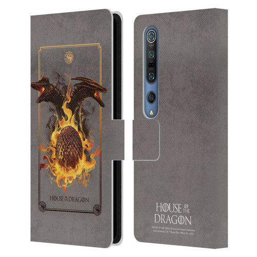 House Of The Dragon: Television Series Art Syrax and Caraxes Leather Book Wallet Case Cover For Xiaomi Mi 10 5G / Mi 10 Pro 5G