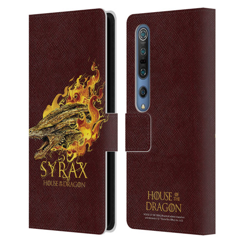 House Of The Dragon: Television Series Art Syrax Leather Book Wallet Case Cover For Xiaomi Mi 10 5G / Mi 10 Pro 5G