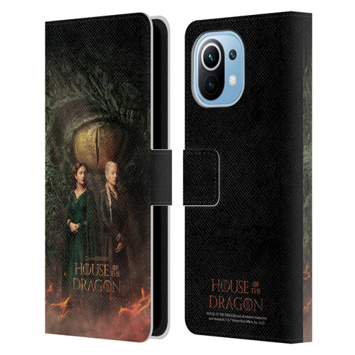 House Of The Dragon: Television Series Art Poster Leather Book Wallet Case Cover For Xiaomi Mi 11