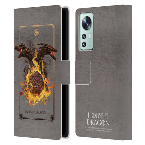 House Of The Dragon: Television Series Art Syrax and Caraxes Leather Book Wallet Case Cover For Xiaomi 12