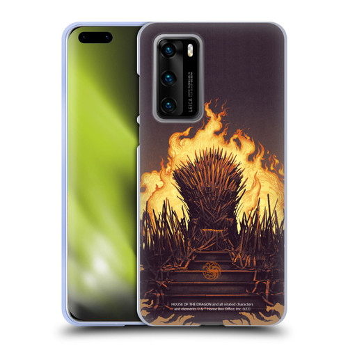 House Of The Dragon: Television Series Art Syrax and Caraxes Soft Gel Case for Huawei P40 5G