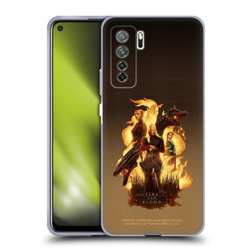 House Of The Dragon: Television Series Art Iron Throne Soft Gel Case for Huawei Nova 7 SE/P40 Lite 5G