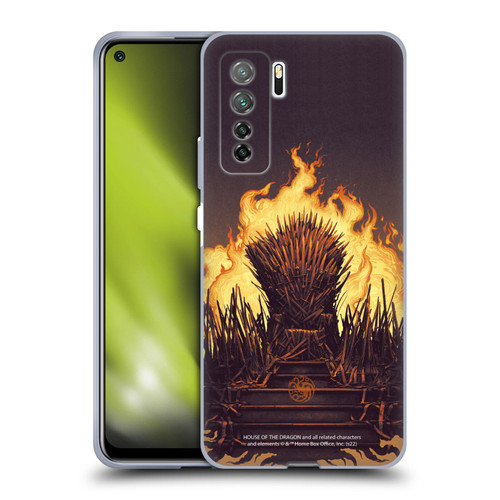 House Of The Dragon: Television Series Art Syrax and Caraxes Soft Gel Case for Huawei Nova 7 SE/P40 Lite 5G
