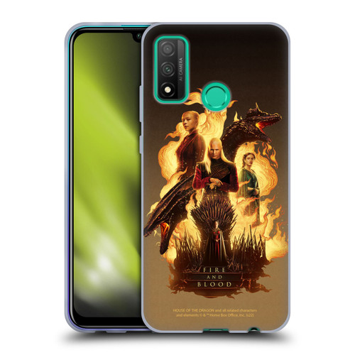 House Of The Dragon: Television Series Art Iron Throne Soft Gel Case for Huawei P Smart (2020)