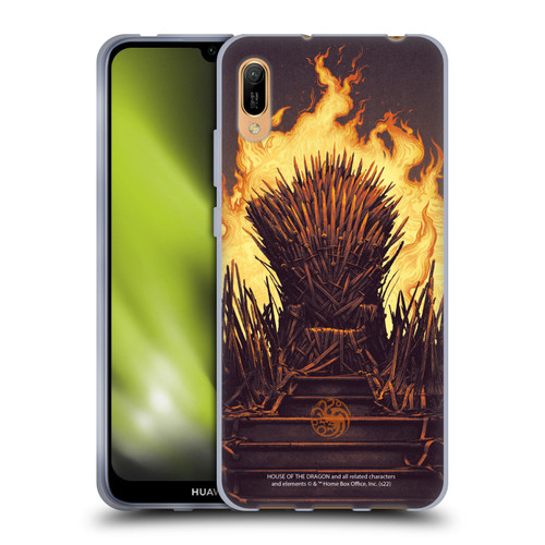 House Of The Dragon: Television Series Art Syrax and Caraxes Soft Gel Case for Huawei Y6 Pro (2019)