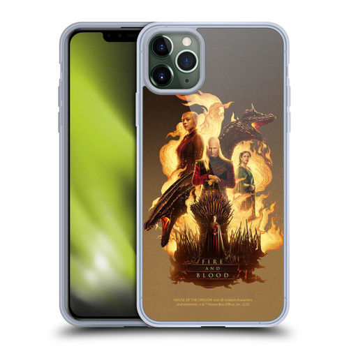 House Of The Dragon: Television Series Art Iron Throne Soft Gel Case for Apple iPhone 11 Pro Max