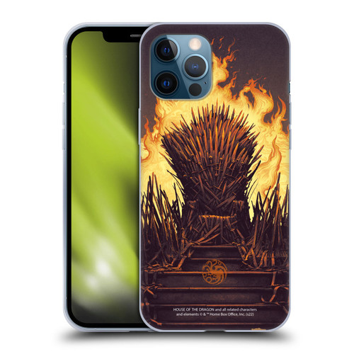 House Of The Dragon: Television Series Art Syrax and Caraxes Soft Gel Case for Apple iPhone 12 Pro Max