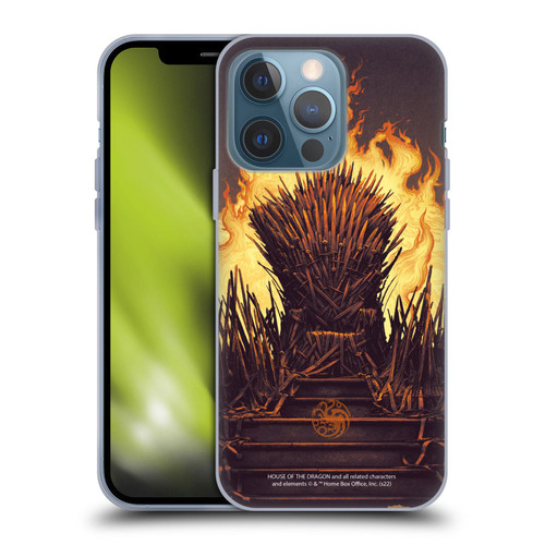 House Of The Dragon: Television Series Art Syrax and Caraxes Soft Gel Case for Apple iPhone 13 Pro
