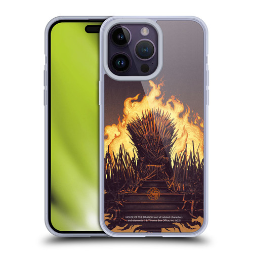 House Of The Dragon: Television Series Art Syrax and Caraxes Soft Gel Case for Apple iPhone 14 Pro Max