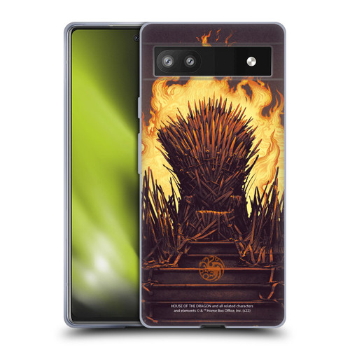 House Of The Dragon: Television Series Art Syrax and Caraxes Soft Gel Case for Google Pixel 6a