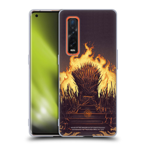 House Of The Dragon: Television Series Art Syrax and Caraxes Soft Gel Case for OPPO Find X2 Pro 5G