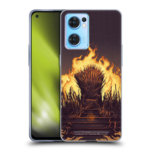 House Of The Dragon: Television Series Art Syrax and Caraxes Soft Gel Case for OPPO Reno7 5G / Find X5 Lite