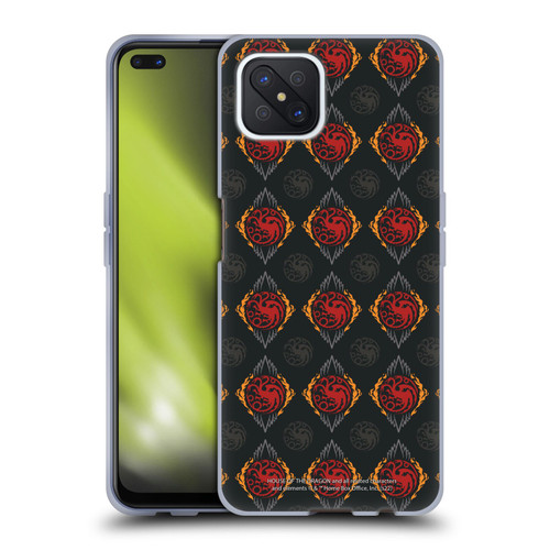 House Of The Dragon: Television Series Art Caraxes Soft Gel Case for OPPO Reno4 Z 5G