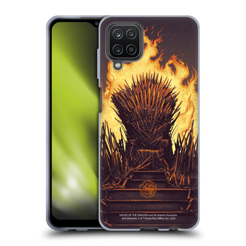 House Of The Dragon: Television Series Art Syrax and Caraxes Soft Gel Case for Samsung Galaxy A12 (2020)