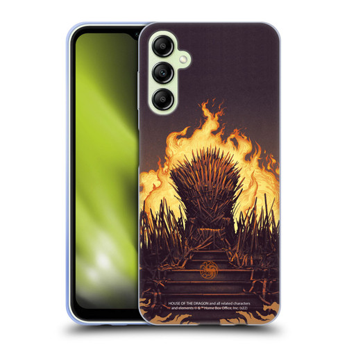 House Of The Dragon: Television Series Art Syrax and Caraxes Soft Gel Case for Samsung Galaxy A14 5G