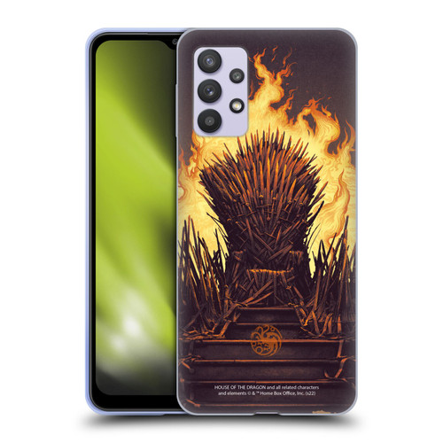 House Of The Dragon: Television Series Art Syrax and Caraxes Soft Gel Case for Samsung Galaxy A32 5G / M32 5G (2021)