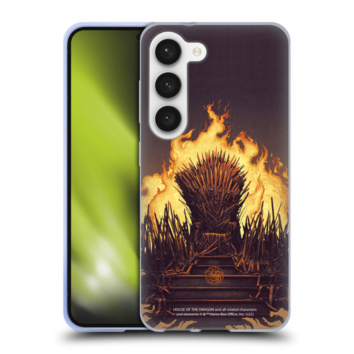 House Of The Dragon: Television Series Art Syrax and Caraxes Soft Gel Case for Samsung Galaxy S23 5G