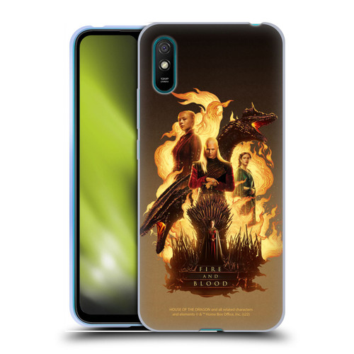 House Of The Dragon: Television Series Art Iron Throne Soft Gel Case for Xiaomi Redmi 9A / Redmi 9AT