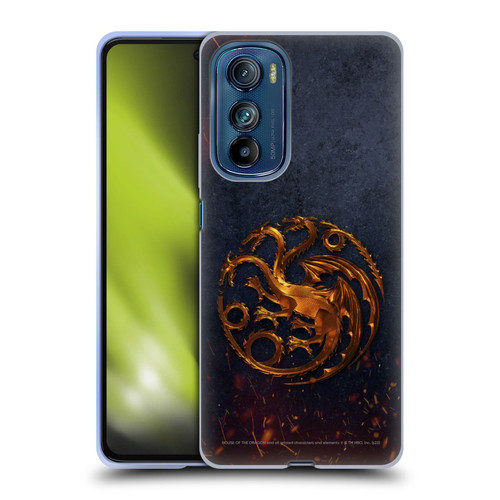 House Of The Dragon: Television Series Graphics Targaryen Emblem Soft Gel Case for Motorola Edge 30