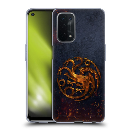 House Of The Dragon: Television Series Graphics Targaryen Emblem Soft Gel Case for OPPO A54 5G