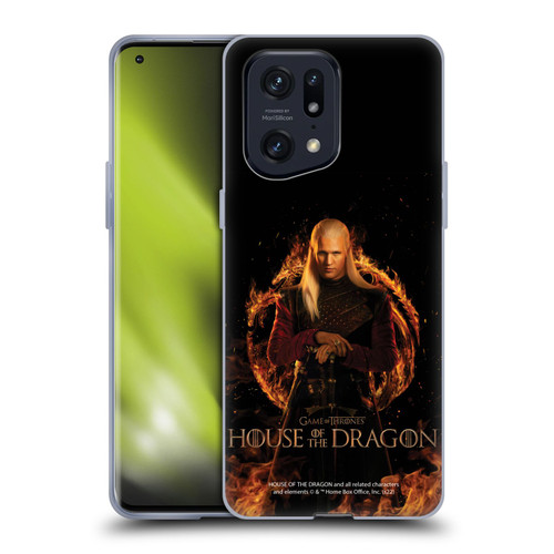 House Of The Dragon: Television Series Key Art Daemon Soft Gel Case for OPPO Find X5 Pro