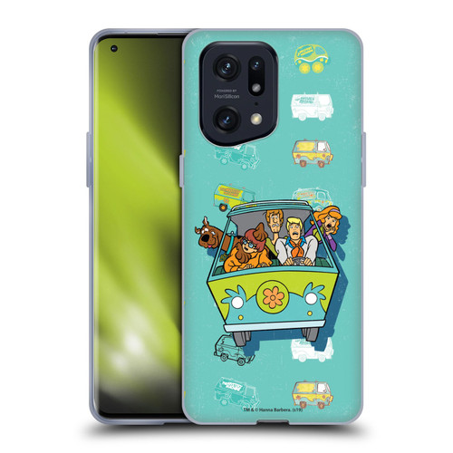 Scooby-Doo 50th Anniversary Mystery Inc. Soft Gel Case for OPPO Find X5 Pro