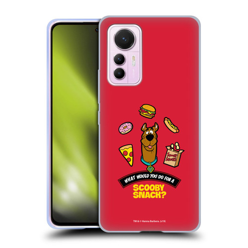 Scooby-Doo Scooby Snack Soft Gel Case for Xiaomi 12 Lite