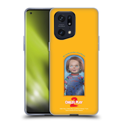 Child's Play II Key Art Good Guys Toy Box Soft Gel Case for OPPO Find X5 Pro