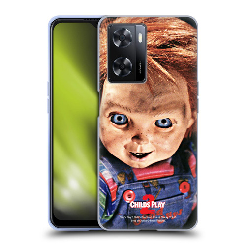 Child's Play II Key Art Doll Stare Soft Gel Case for OPPO A57s