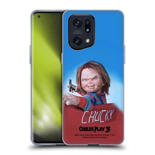 Child's Play III Key Art On Set Soft Gel Case for OPPO Find X5 Pro