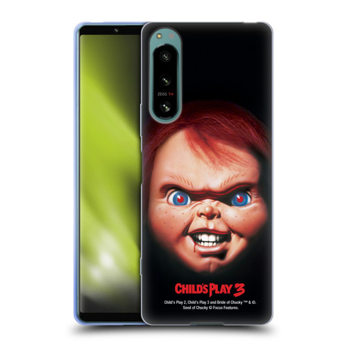 Child's Play III Key Art Doll Illustration Soft Gel Case for Sony Xperia 5 IV