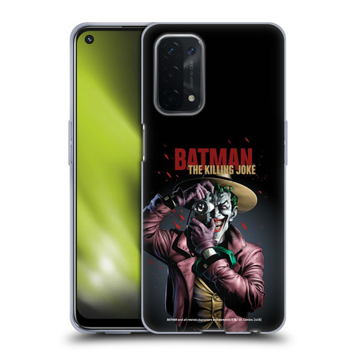 Batman DC Comics Famous Comic Book Covers Joker The Killing Joke Soft Gel Case for OPPO A54 5G
