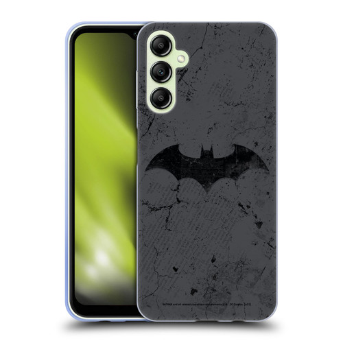 Batman DC Comics Hush Logo Distressed Soft Gel Case for Samsung Galaxy A14 5G