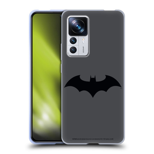 Batman DC Comics Logos Hush Soft Gel Case for Xiaomi 12T Pro