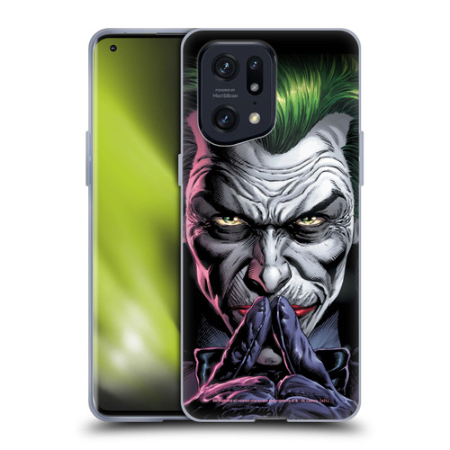 Batman DC Comics Three Jokers The Criminal Soft Gel Case for OPPO Find X5 Pro