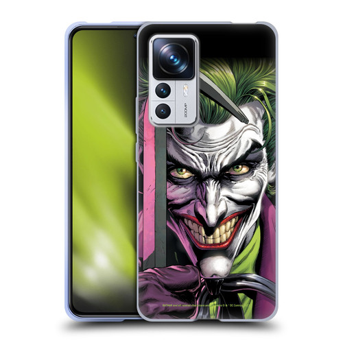 Batman DC Comics Three Jokers The Clown Soft Gel Case for Xiaomi 12T Pro