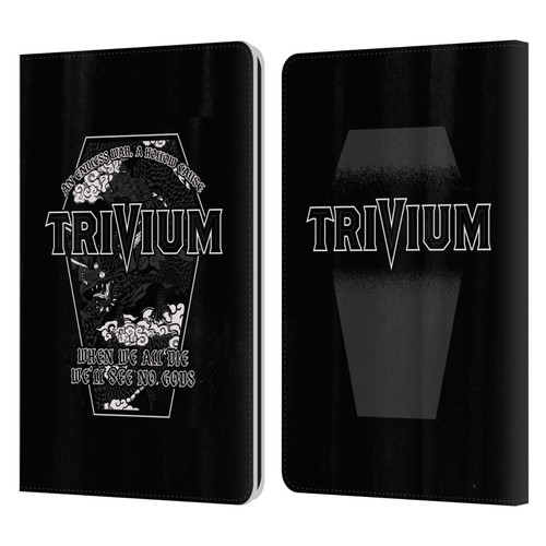 Trivium Graphics No Gods Leather Book Wallet Case Cover For Amazon Kindle Paperwhite 1 / 2 / 3